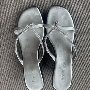 Silver Women's Sandals